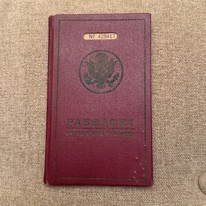 Vintage Passport Of United States Of America 1927 Rare USA  Cleveland, OH